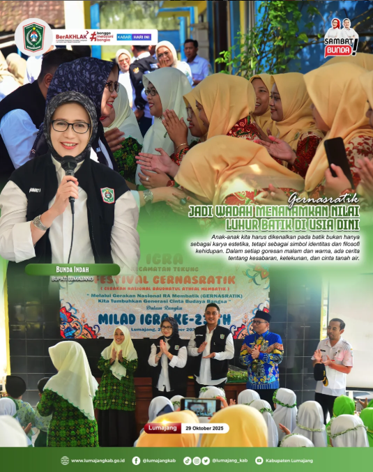  Gernasratik Jadi Wadah Menanamkan Nilai Luhur Batik di Usia Dini