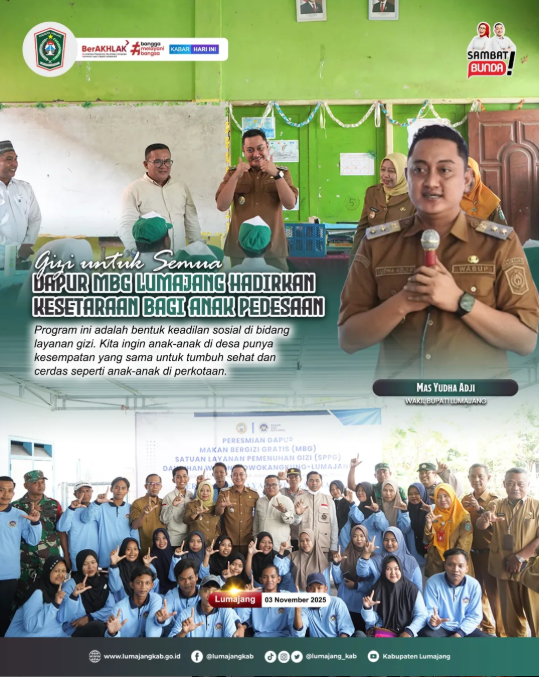 Dari desa kita mulai pemerataan gizi! 