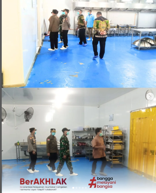 KUNJUNGAN FORKOPIMKA LUMAJANG KE DAPUR SEHAT BADAN GIZI NASIONAL (BGN)