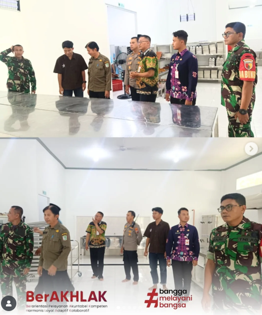 KUNJUNGAN FORKOPIMKA LUMAJANG KE DAPUR SEHAT BGN AL BAROKAH