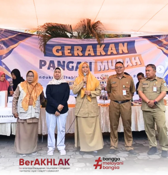 Kecamatan Lumajang Dukung Gerakan Pangan Murah