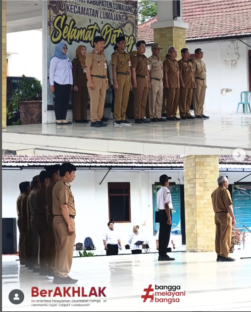 Apel Pagi Kecamatan Lumajang