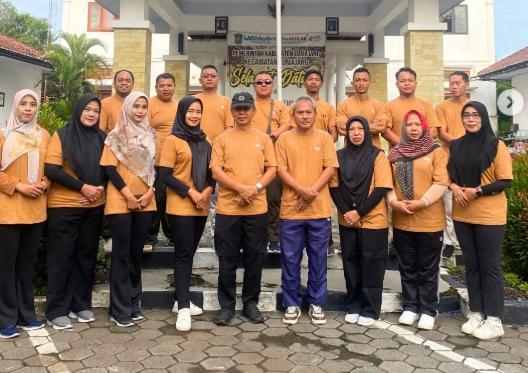 Jalan Sehat & Sarapan Bersama Kecamatan Lumajang