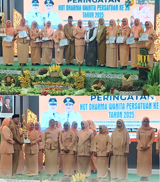  Puncak Peringatan HUT Dharma Wanita Persatuan ke-26 Kabupaten Lumajang