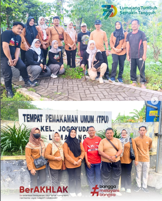  Giat Kerja Bakti Bersih Makam TPU Jogoyudan