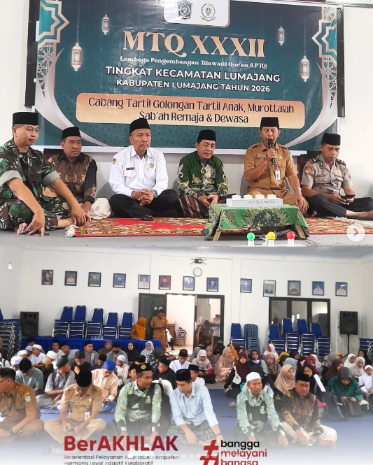 Pembukaan Musabaqah Tilawatil Qur’an (MTQ) Tingkat Kecamatan Lumajang Tahun 2026
