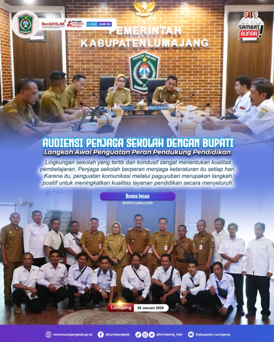 Sekolah yang aman dan tertib lahir dari kerja tim