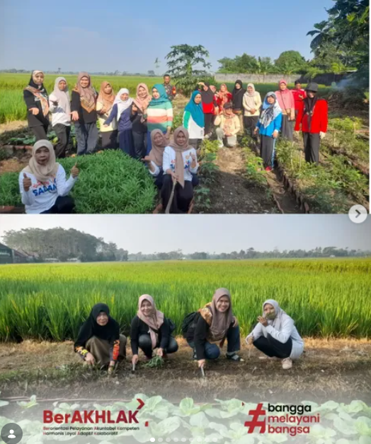 Kerja Bhakti dan Menanam di Kebun Bibit Kel. Ditotrunan 