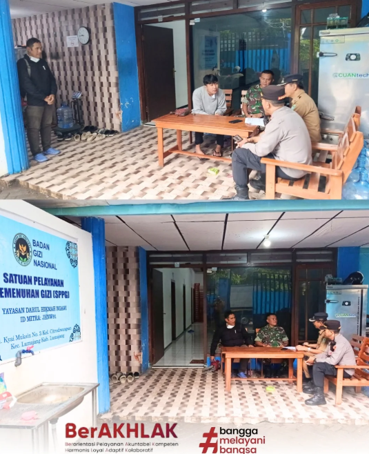 Monitoring dan Evaluasi (Monev) ke SPPG Yayasan Darul Hikmah Ngawi Citrodiwangsan 