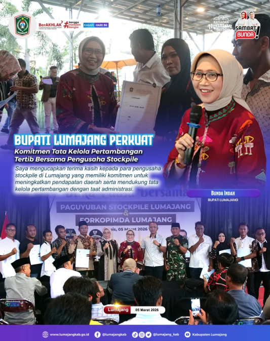 Pertambangan yang tertib bukan hanya soal usaha berjalan lancar