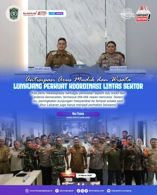 Rapat Koordinasi Lintas Sektoral Operasi Ketupat Semeru 2026