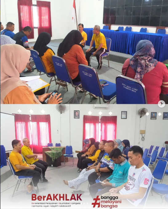 Kecamatan Lumajang melaksanakan Rapat Staf