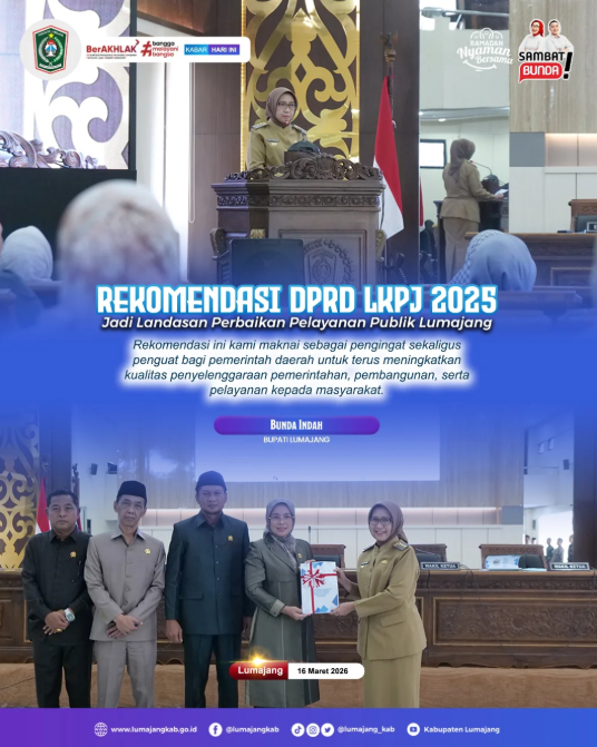 Rekomendasi DPRD atas LKPJ Bupati Lumajang Tahun 2025