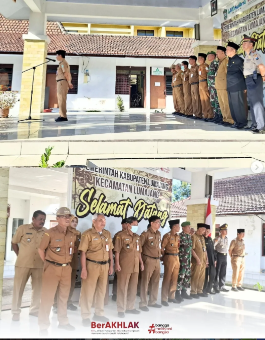Apel Bersama & Halal Bihalal Kecamatan Lumajang
