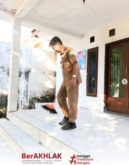 Korvei Bersama ASN Kecamatan Lumajang