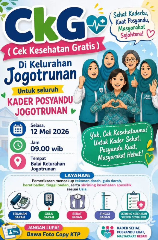 Cek Kesehatan Gratis