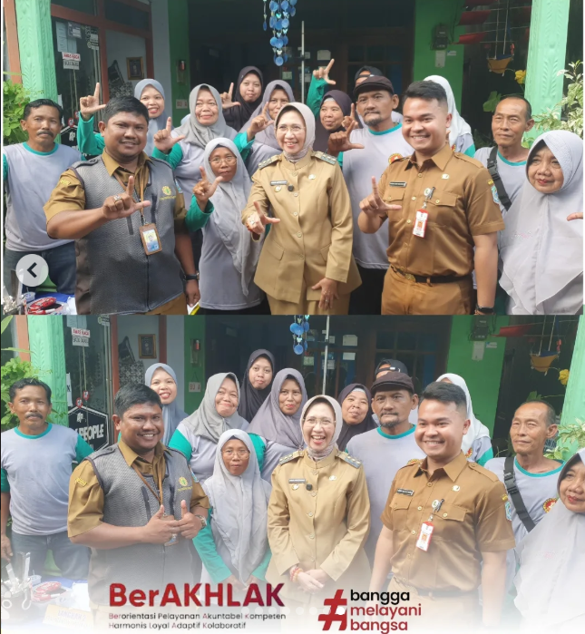 SETOR MADU KECAMATAN LUMAJANG Peninjauan Kegiatan Posyandu dan Pelayanan Dokter Muter