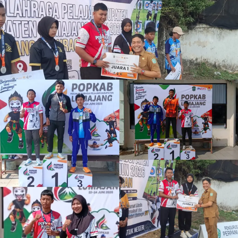 Hari Pertama POPKAB 2026, Atlet Kecamatan Lumajang Sabet Empat Medali
