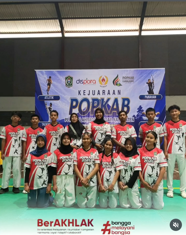 Taekwondo Jadi Lumbung Medali, Kecamatan Lumajang Raih 11 Medali di POPKAB 2026