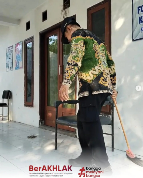 Giat Korvei Bersama ASN Kecamatan Lumajang